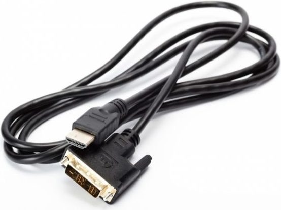 CABLU video SPACER, adaptor HDMI (T) la DVI-D SL (T), 1.8m, negru, „SPC-HDMI-DVI-6” (timbru verde 0.8 lei)