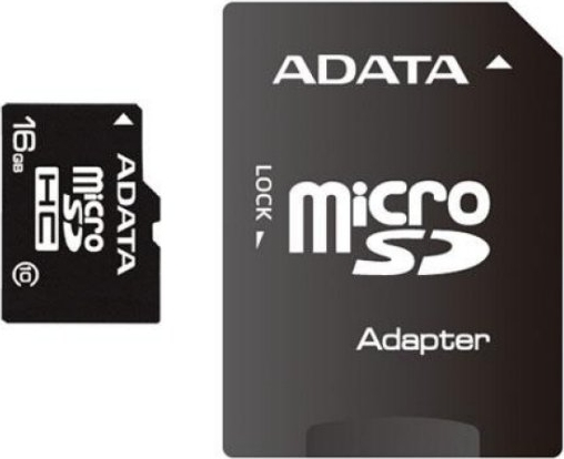 Card Microsd Adata  16 Gb Microsdhc Clasa 10 Standard Uhsi U1 Ausdh16guicl10ra1 Include Tv 003 Lei