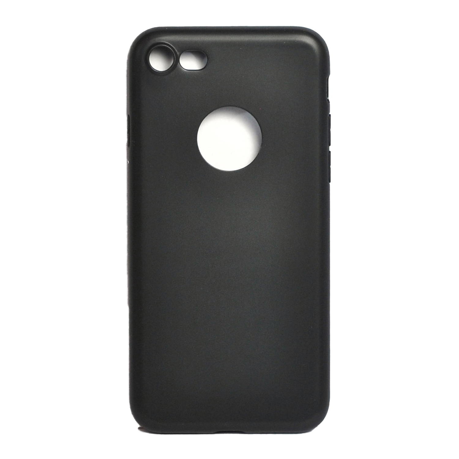 Husa Iphone 7 / Iphone 8 / Iphone SE 2 / Iphone SE 3, grosime 1 mm, material flexibil TPU, ColorFull Matt Ultra negru „SPT-MUT-IP.7G”