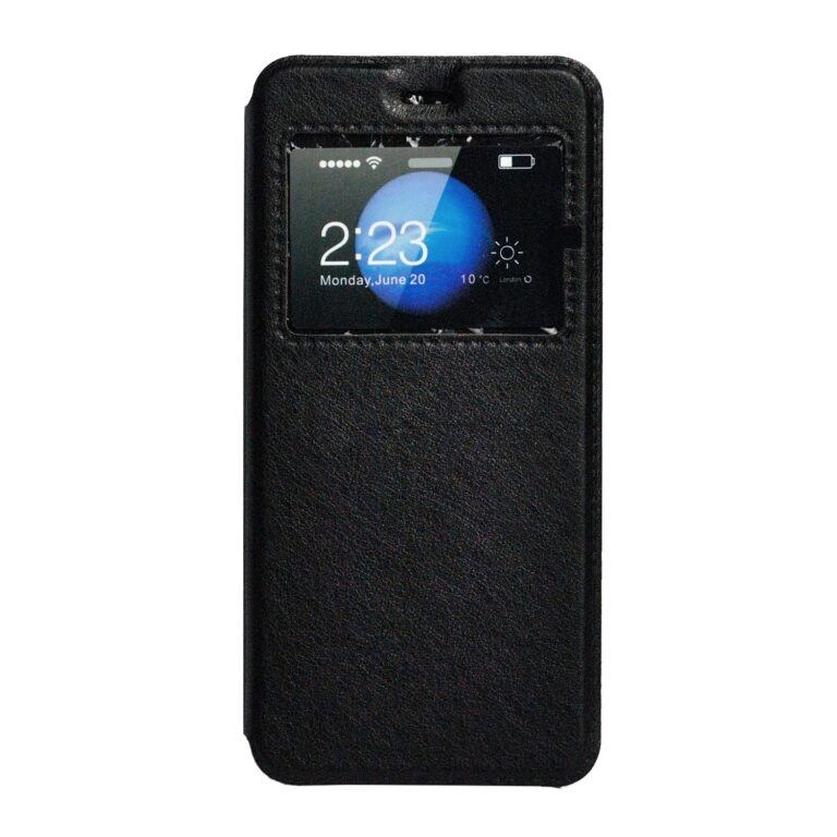 HUSA SMARTPHONE Spacer pentru Huawei P10, magnetica tip portofel, negru „SPT-M-HW.P10”