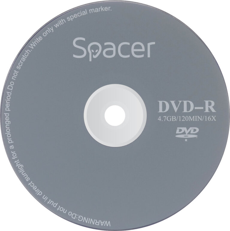 DVD-R SPACER 4.7GB, 120min, viteza 16x, 1 buc, plic, „DVDR01” 8115 001 001 157227.0