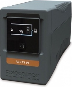 Ups Socomec Line Int Mgmt  Tower   650va 360w Avr 4 X Socket Iec Indicatie Status Cu Led 1 X Baterie 12v7a Backup 15 Min Incarcare 8h Conector Usb Combo Rj45 Netys Pe 650va Npe0650include Tv 2 Lei Include Tv 1000lei