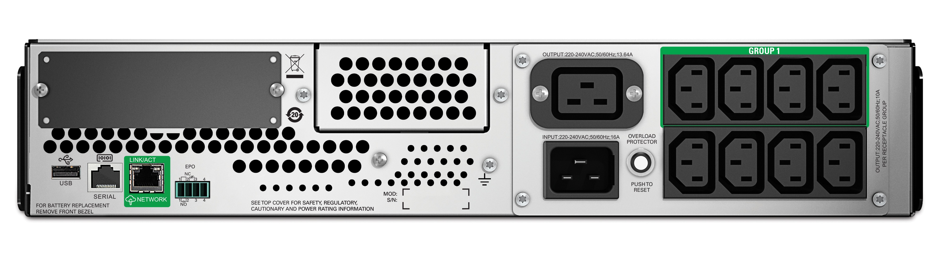 Ups Apc Smartups C Line Int Sin Pura Mgmt Rack  3000va  2700w Avr Iec X 8 1 X Baterie Rbc43 Display Lcd Backup 11  20 Min Smt3000rmi2uc Sp Prelungire Garantiewbextwar1yrsp 04wbextwar3yrsp04 Include Tv 35lei