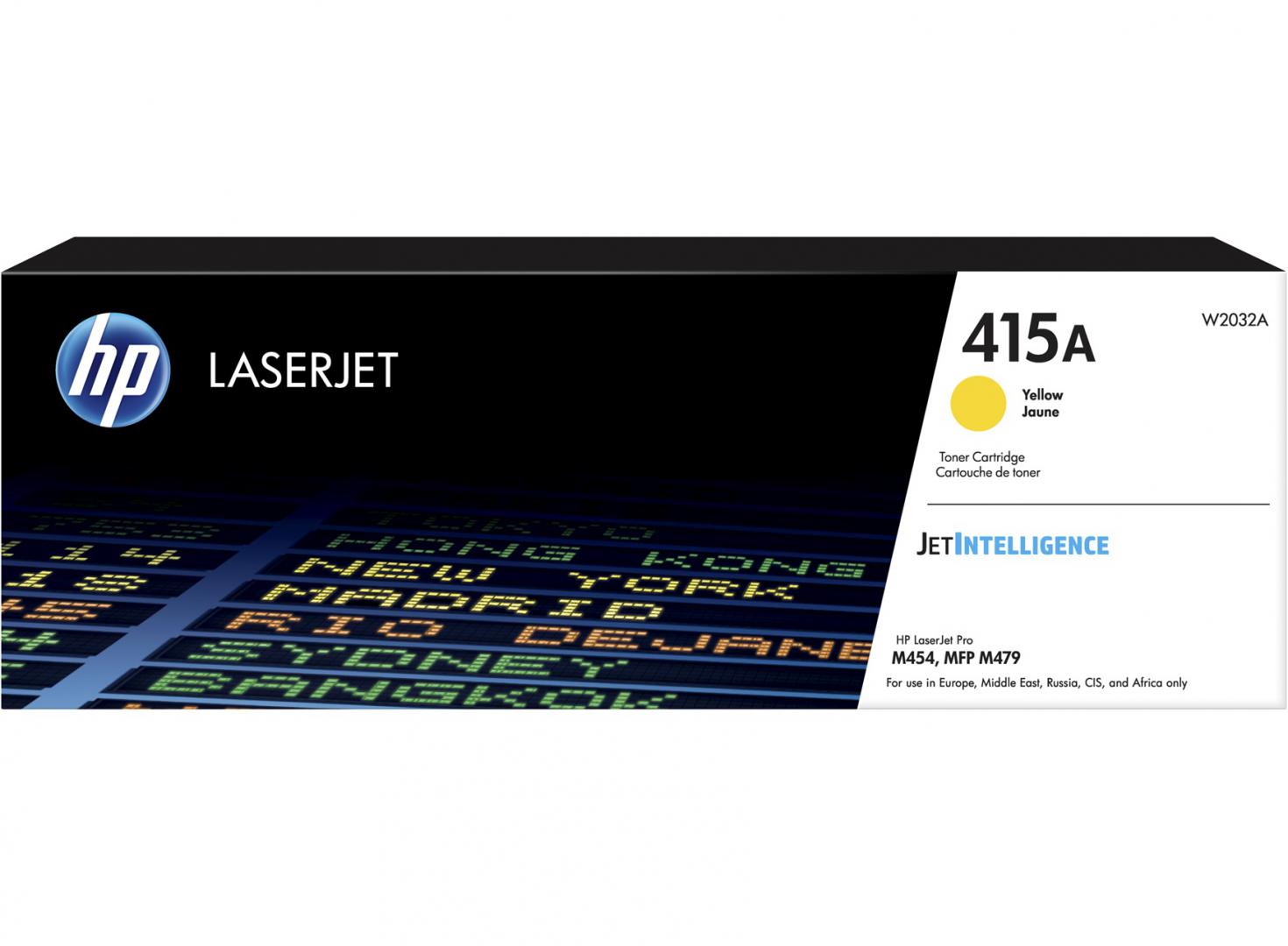 Toner Original HP Yellow, nr.415A, pentru MFP M454|M479|M480, 2.1K, (timbru verde 1.2 lei) , "W2032A"