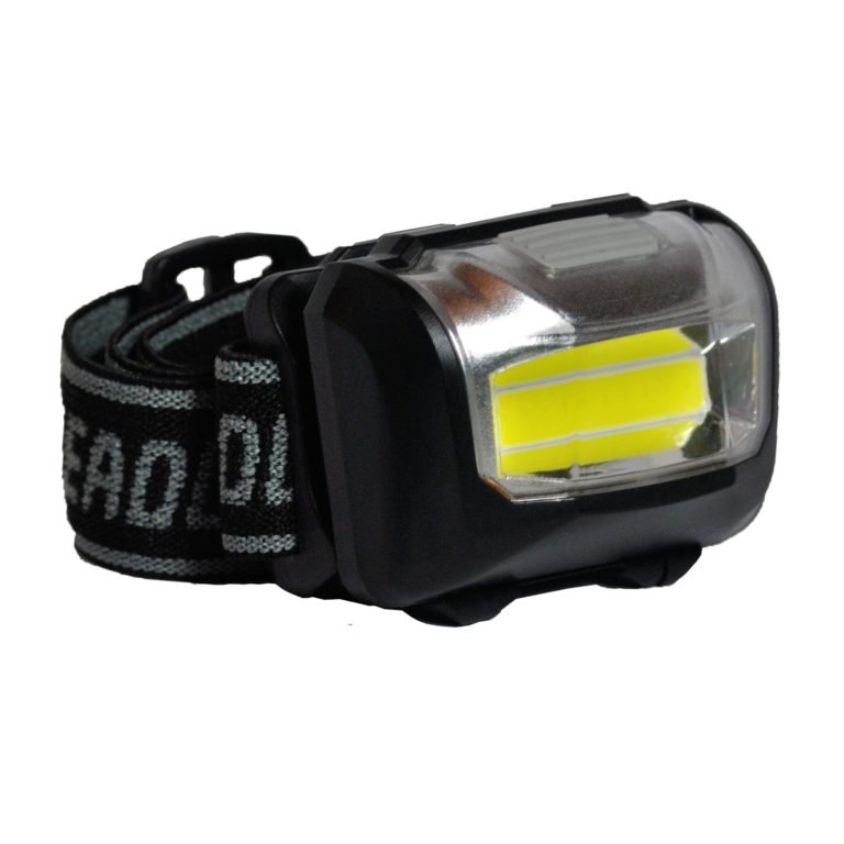 LANTERNA LED SPACER headlamp (3W COB) high power/low power/strobe/off, battery:3 x AAA „SP-HLAMP”(timbru verde 0.18 lei)