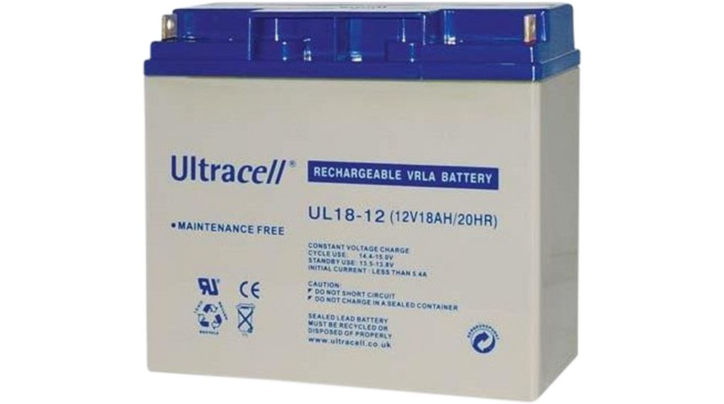 Acumulator Ups Ultracell Ul Series  General Series 12v 18ah Ul1812 Include Tv 05 Lei
