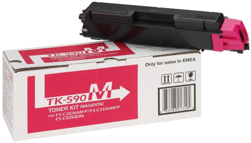 Toner Original Kyocera Magenta Tk590m Pentru Fsc2016 5k Incltv 08 Ron Tk590m