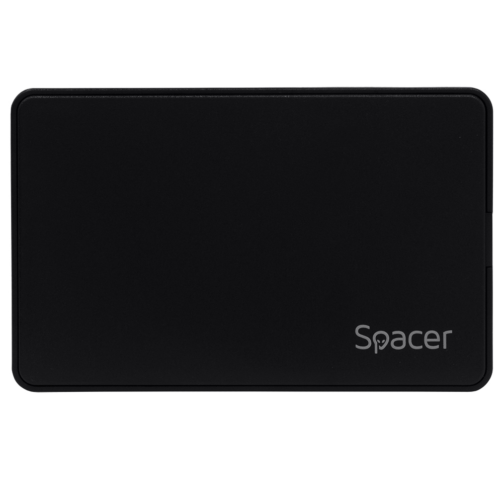 RACK extern SPACER, pt HDD/SSD, 2.5 inch, S-ATA, interfata PC USB 3.1 Type C, plastic, negru, „SPR-TYPE-C-01” (timbru verde 0.8 lei)