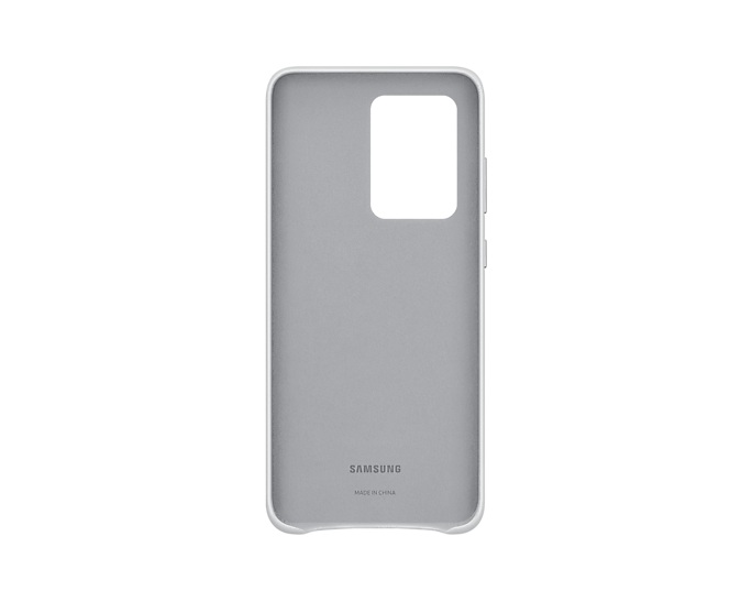 Husa Smartphone Samsung Pt Galaxy S20 Ultra Tip Back Cover Protectie Spate Piele Ultrasubtire Gri Efvg988lsegeu