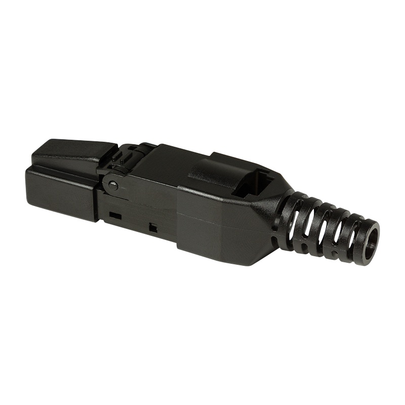 Mufa Rj45 Logilink Pt Cablu Utp Cat6a Rj45 T Neecranat Plastic Manson Pentru Cablu Solidlitat Awg2226 1 Buc Mp0045