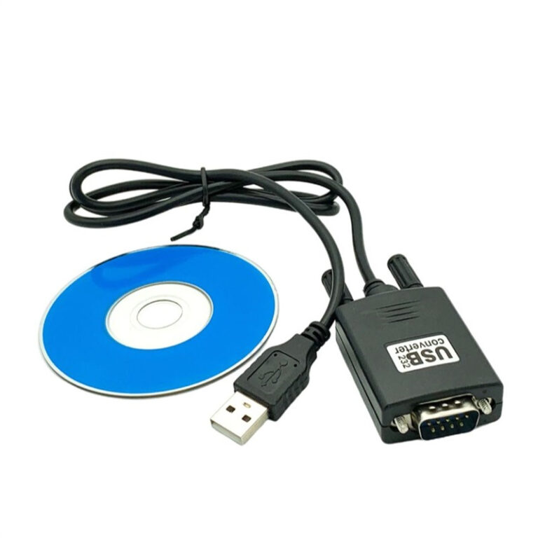 ADAPTOR USB SPACER, USB 2.0 (T) la Serial DB9M (9-pin)(RS232)(T), cu cablu 30cm, negru, „SPA-USB-RS232” (timbru verde 0.08 lei)