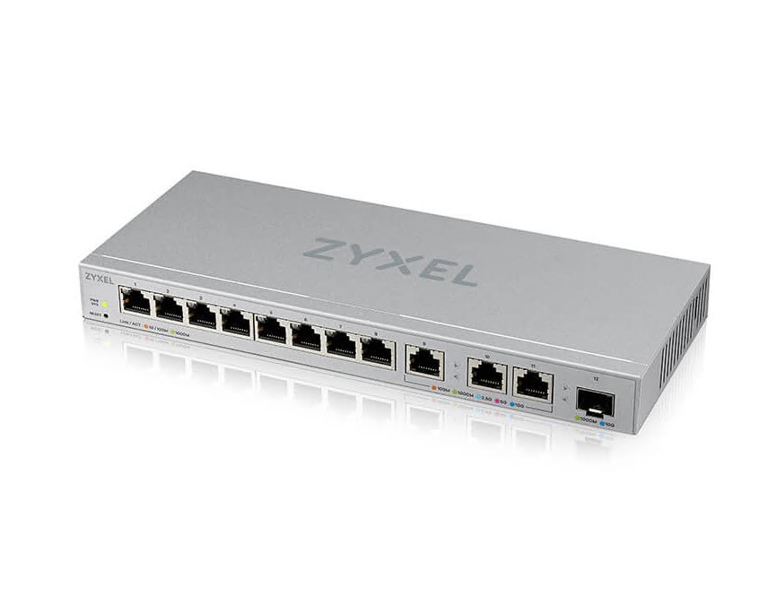 Switch  Web Managed Porturi 8 Gigabit 3 25 Gbps 1 Sfpnbsp Zyxel Xgs125012zz0101f Include Tv 175lei