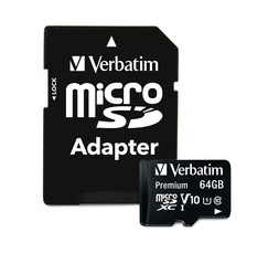 Verbatim 44084 Micro Sdxc 64gb C10  44084   Include Tv 0 03 Lei 