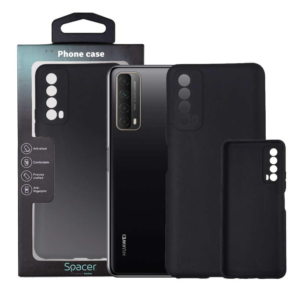 Husa Huawei telefon P Smart, negru, tip back cover, material flexibil TPU, „SPPC-HU-P-S-TPU”