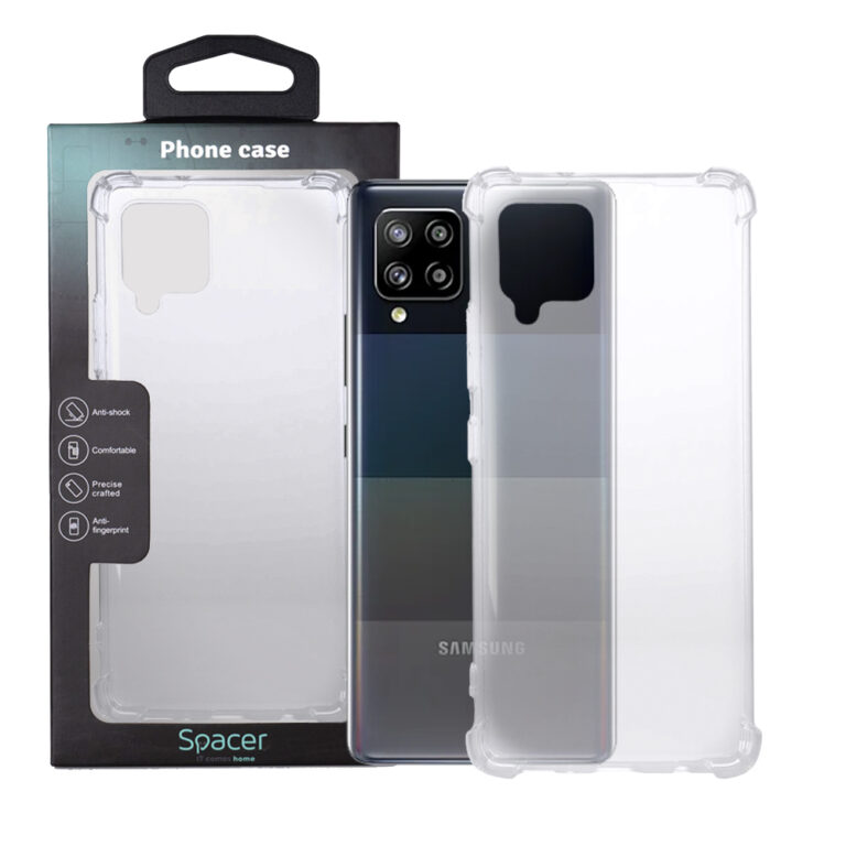 HUSA SMARTPHONE Spacer pentru Samsung Galaxy A42, grosime 1.5mm, protectie suplimentara antisoc la colturi, material flexibil TPU, transparenta „SPPC-SM-GX-A42-CLR”