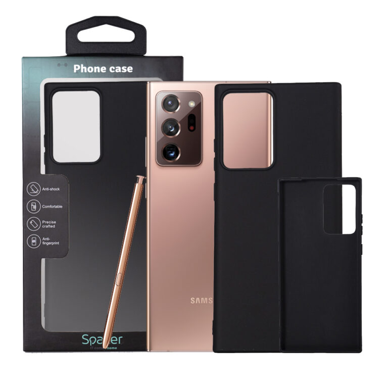 HUSA SMARTPHONE Spacer pentru Samsung Galaxy Note 20 Ultra, grosime 1.5mm, material flexibil TPU, negru „SPPC-SM-GX-N20U-TPU”