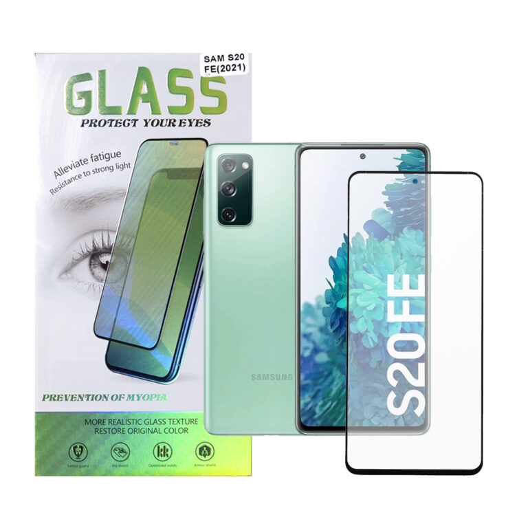 FOLIE STICLA Spacer pentru Samsung Galaxy S20 FE (2021), grosime 0.3mm, acoperire totala ecran, strat special anti-ulei si anti-amprenta, Tempered Glass, sticla 9D, duritate 9H „SPPG-SM-GX-S20FE-TG”