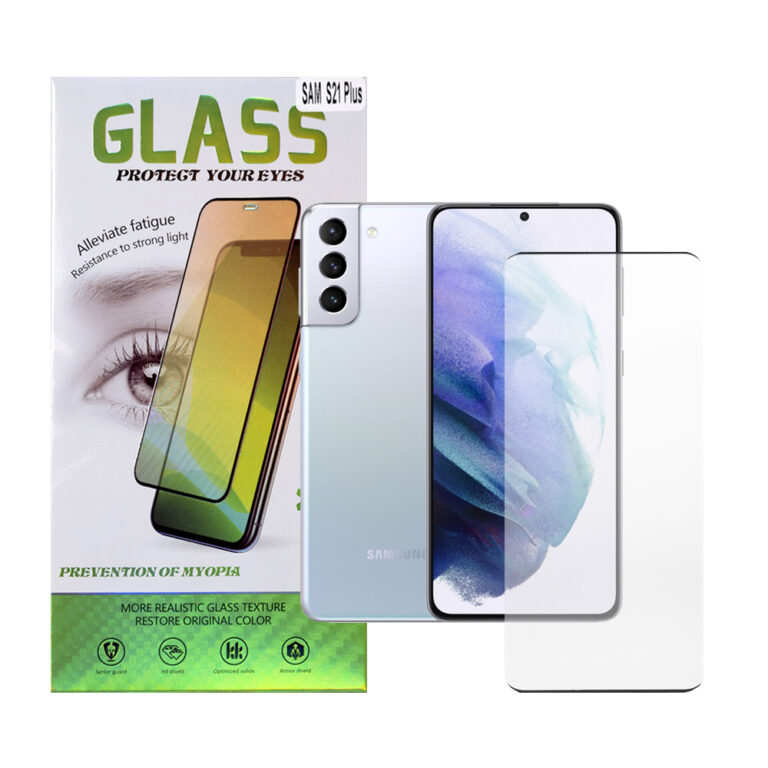 FOLIE STICLA Spacer pentru Samsung Galaxy S21 Plus, grosime 0.3mm, acoperire totala ecran, strat special anti-ulei si anti-amprenta, Tempered Glass „SPPG-SM-GX-S21P-TG”