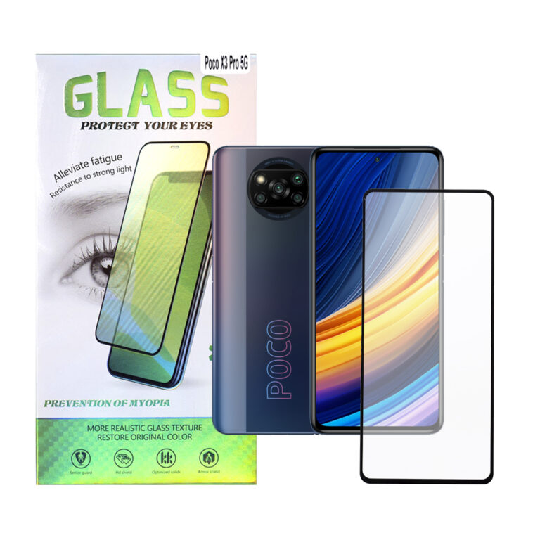 FOLIE STICLA Spacer pentru Xiaomi Pocophone X3 Pro 5G, grosime 0.3mm, acoperire totala ecran, strat special anti-ulei si anti-amprenta, Tempered Glass, sticla 9D, duritate 9H „SPPG-XI-PC-X3P5G-TG”