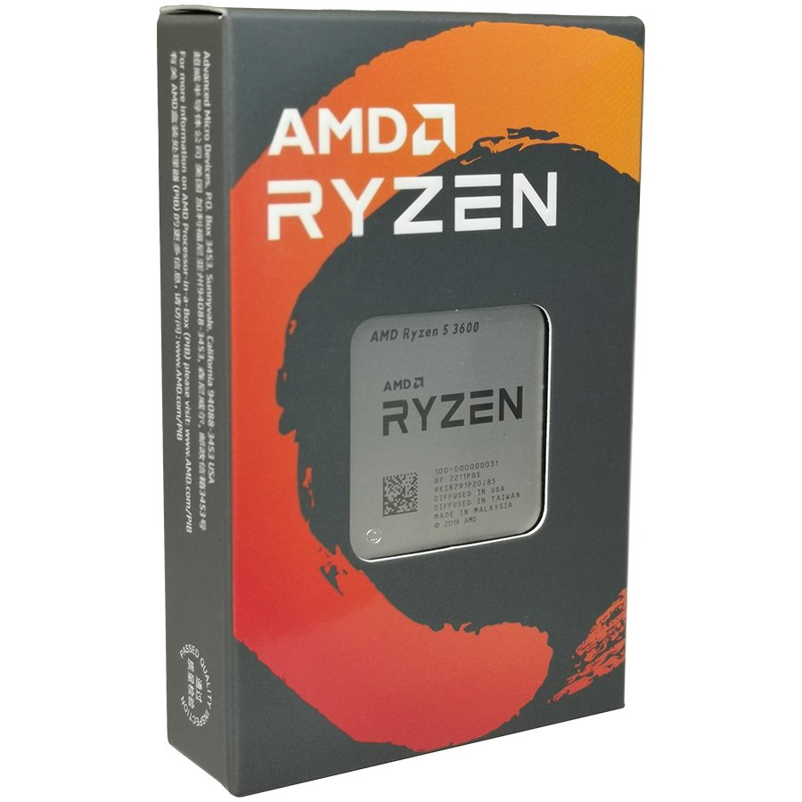 Amd Cpu Desktop Ryzen 5 6c12t 3600 42ghz36mb65wam4 Box 100100000031awof Nu