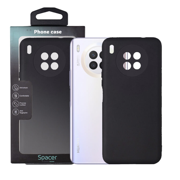 Husa Huawei telefon Nova 8i, negru, tip back cover, material flexibil TPU, „SPPC-HU-N8i-TPU”