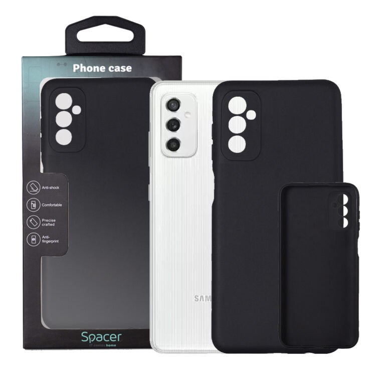 HUSA SMARTPHONE Spacer pentru Samsung Galaxy M52 5G, grosime 1.5mm, material flexibil TPU, negru „SPPC-SM-GX-M52-TPU”