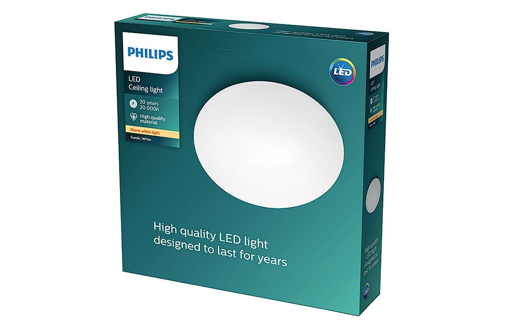 Plafoniera Led Philips Suede 4x5w 2350lm 000008718696163603 Include Tv 175lei