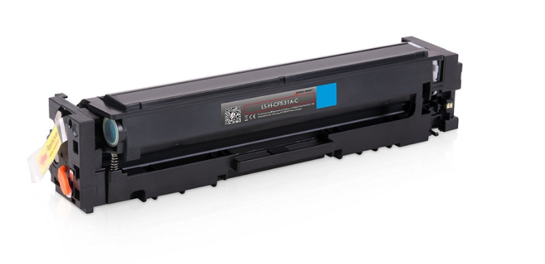 Toner CAMELLEON Cyan, CF531A-CP, compatibil cu HP Color LaserJet Pro M180|M181, „Chip vers V.0”, 0.9K, (timbru verde 1.2 lei) , „CF531A-CP