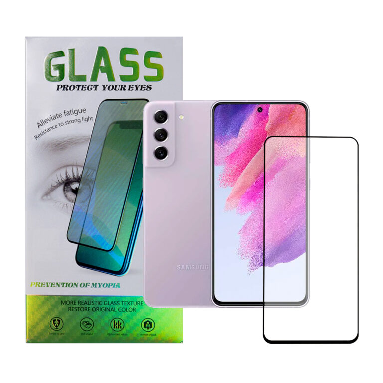 FOLIE STICLA Spacer pentru Samsung Galaxy S21 FE, grosime 0.3mm, acoperire totala ecran, strat special anti-ulei si anti-amprenta, Tempered Glass, sticla 9D, duritate 9H „SPPG-SM-GX-S21FE-TG”