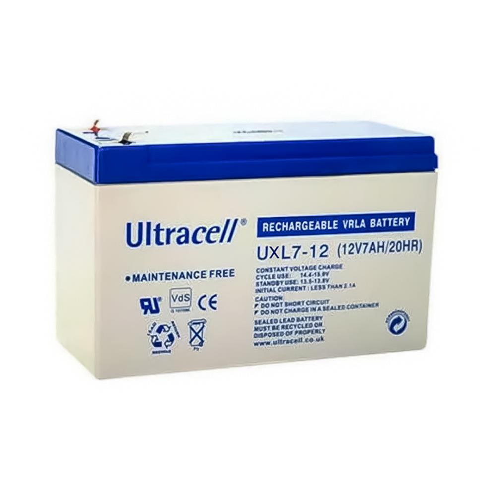 Battery 12v 7ahuxl712 Ultracell Uxl712 Include Tv 05 Lei