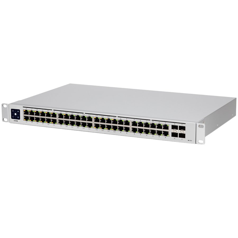 Usw48poe Is 48port Managed Poe Switch With 48 Gigabit Ethernet Ports Including 32 8023at Poe Ports And 4 Sfp Ports Powerful Secondgeneration Unifi Switching Usw48poeeu Include Tv 175lei