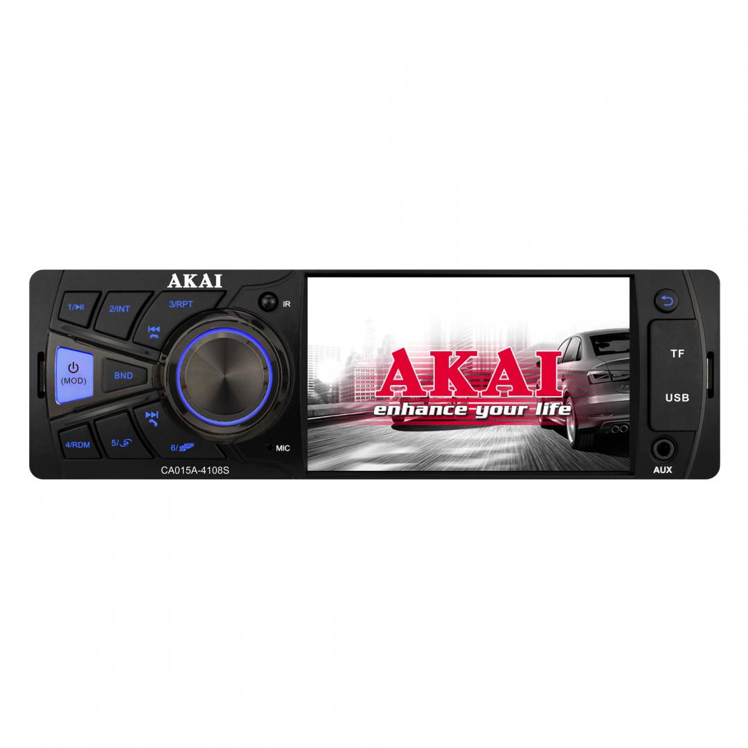 Akai Radio Mp3 Player Auto Cu Bt Ca015a4108s Include Tv 175 Lei
