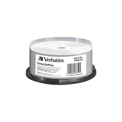 Blank-uri - BD-R VERBATIM 50GB, VITEZA 6X, DOUBLE LAYER SURFACE HARD COAT, SPINDLE, 25 BUC, Cod Produs: 43750