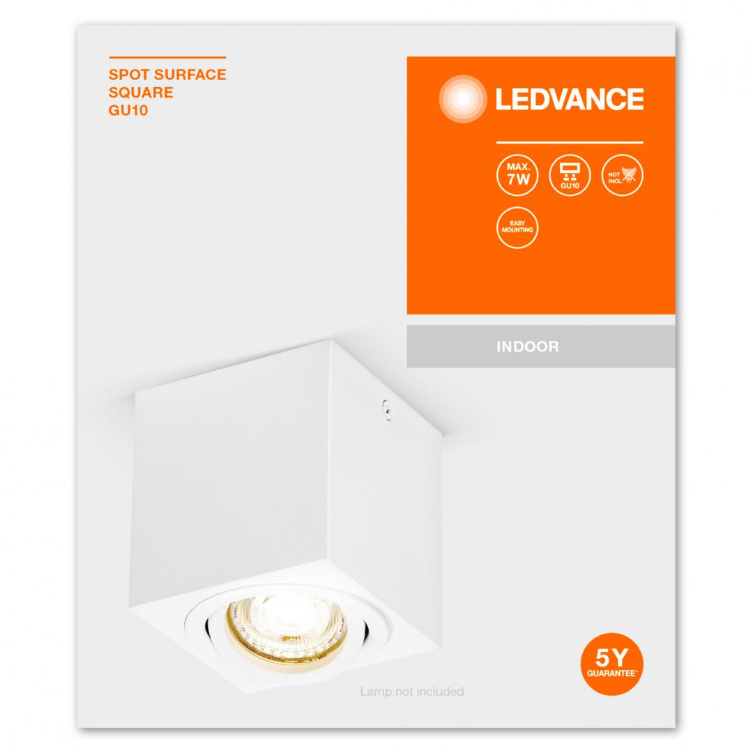 Spot Surface Square Wt Gu10 Ledv 000004058075758704 Include Tv 08lei