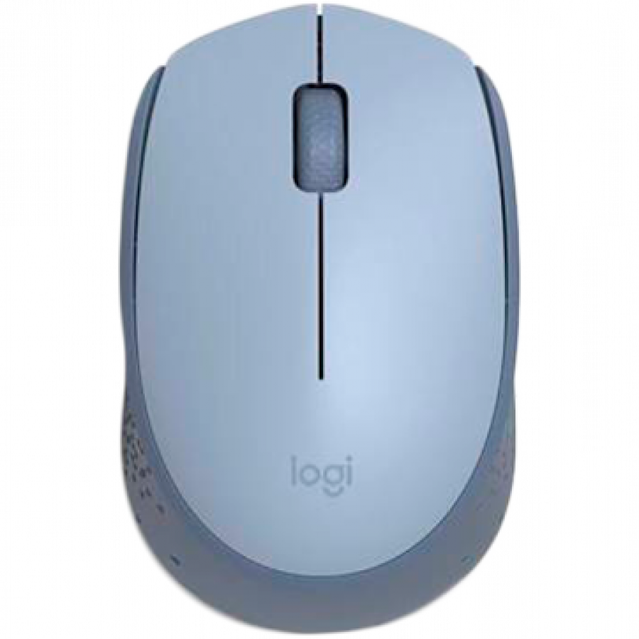 Logitech M171 Wireless Mouse   Blue Grey  910 006866   Include Tv 0 18lei 