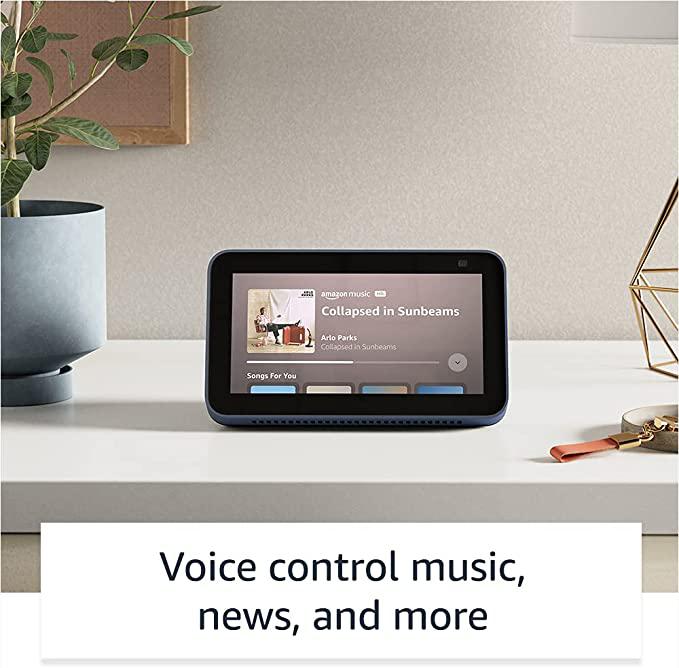Amazon Echo Show 5 2nd Gen 2021 Bl A2084008055675 Include Tv 08lei