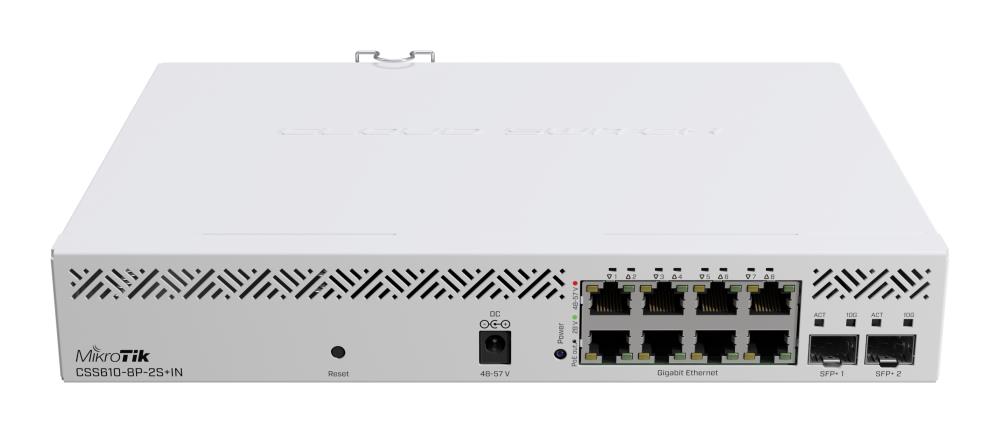 Net Switch 8port 1000m 2sfpcss6108p2sin Mikrotik Css6108p2sin Include Tv 175lei