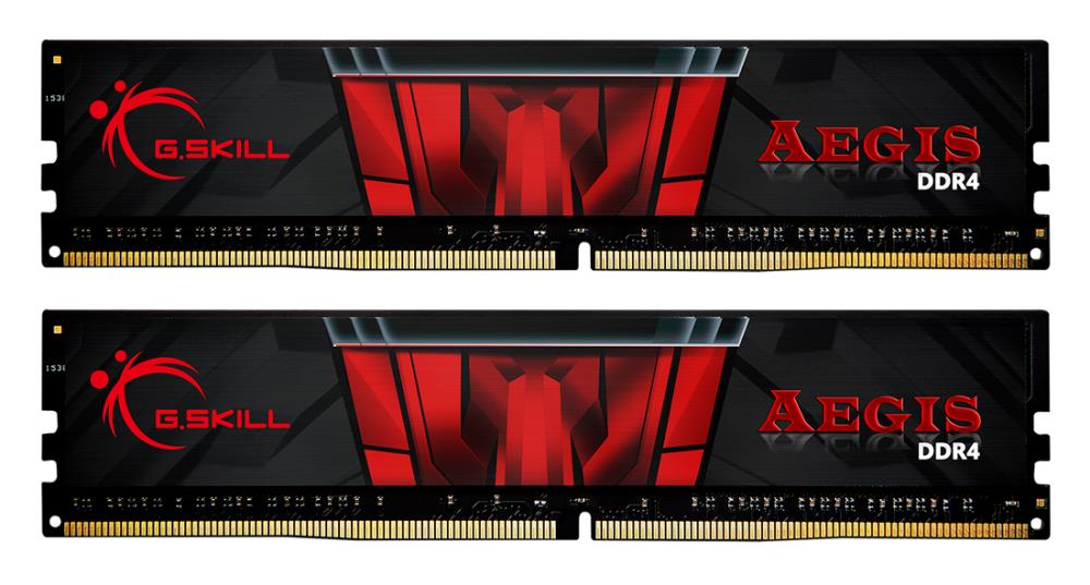 Memorie Ddr G Skill   Gaming  Aegis  Ddr4 16gb Frecventa 2666 Mhz  8gb X 2 Module  Radiator  Latenta Cl19   F4 2666c19d 16gis 