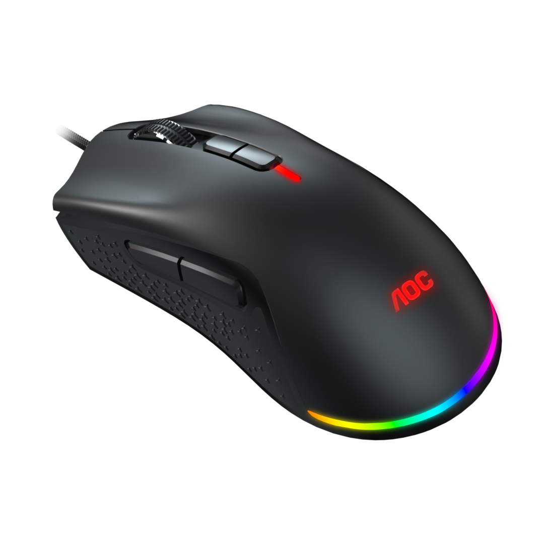 Mouse Aoc Gm530b Usb 16000dpi Negru Gm530b