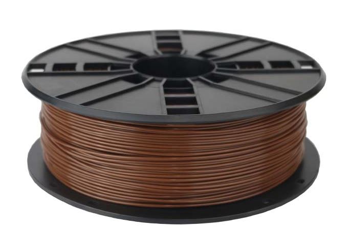 Filament Gembird Pt Imprimanta 3d Pla 175mm Diamentru 1kg  Bobina Aprox 330m Topire 190220 Grc Brown 3dppla17501br