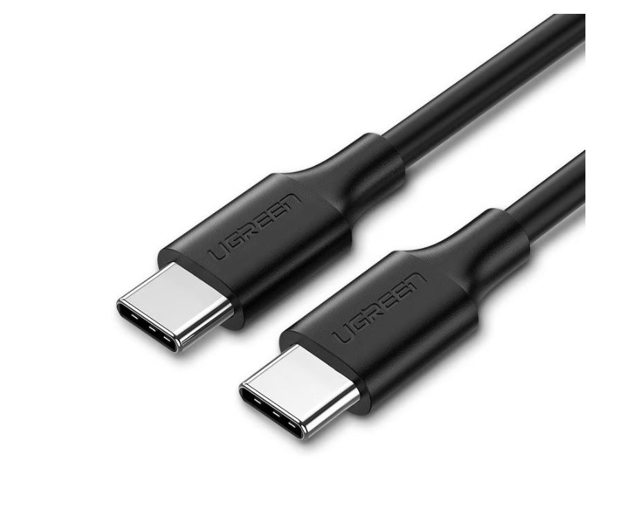 Cablu Alimentare Si Date Ugreen Us286 Fast Charging Data Cable Pt Smartphone Usb Typec La Usb Typec 60w3a Nickel Plating Pvc 3m Negru 60788 Include Tv 006 Lei  6957303867882