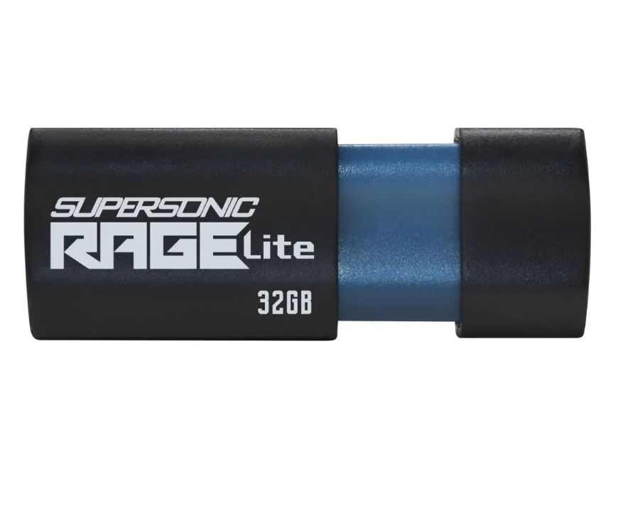 Memorie Usb 32 Patriot Supersonic Rage Lite 32 Gb Protectie Slide Negru Pef32grlb32u Include Tv 003 Lei