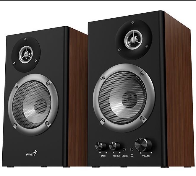 Boxe Genius 20 Rms 36w 2 X 18w Amplificare Integrata Blackbrown Wood Sphf1200b 31730049400 Include Tv 35lei