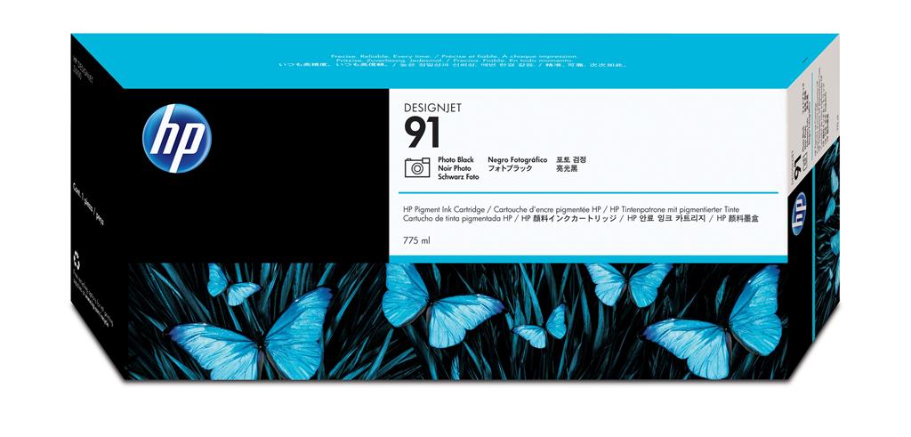 Cartus Cerneala Original Hp Photo Black Nr91 Pentru Designjet Z6100 775ml Incltv 011c9465a