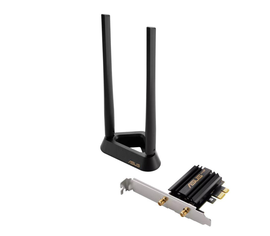 Asus Wi Fi 2ant Wifi6 Bt Pci E Adapter  Pce Axe59bt 