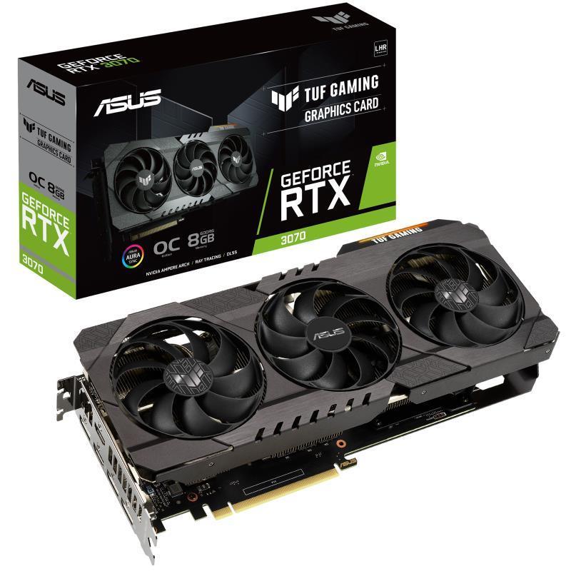 Vga Pcie16 Rtx3070 8gb Gddr6tufrtx3070o8gv2gaming Asus Tufrtx3070o8gv2gaming