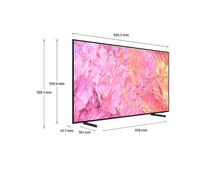 Qled Tv 43 Samsung Qe43q60cauxxh Qe43q60cauxxh Timbru Verde 15 Lei