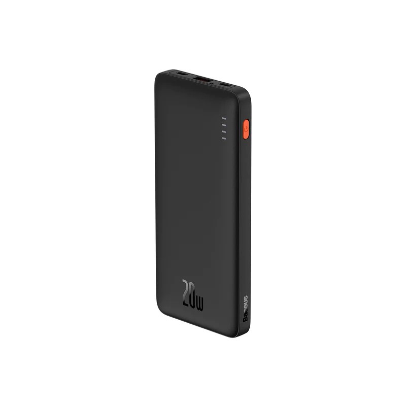 POWER BANK Baseus Airpow, 10000mAh, 20W, 1 x USB; 1 x USB Type-C, total 3A, negru, Cod Produs: PPQD090001 [1]