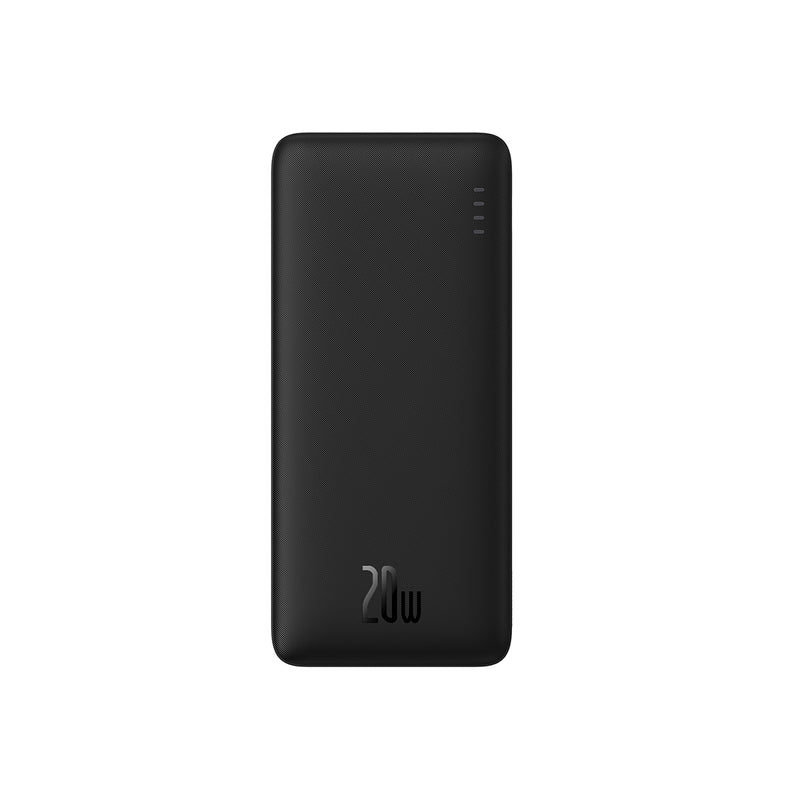 Power bank - POWER BANK Baseus Airpow, 10000mAh, 20W, 1 x USB; 1 x USB Type-C, total 3A, negru, Cod Produs: PPQD090001
