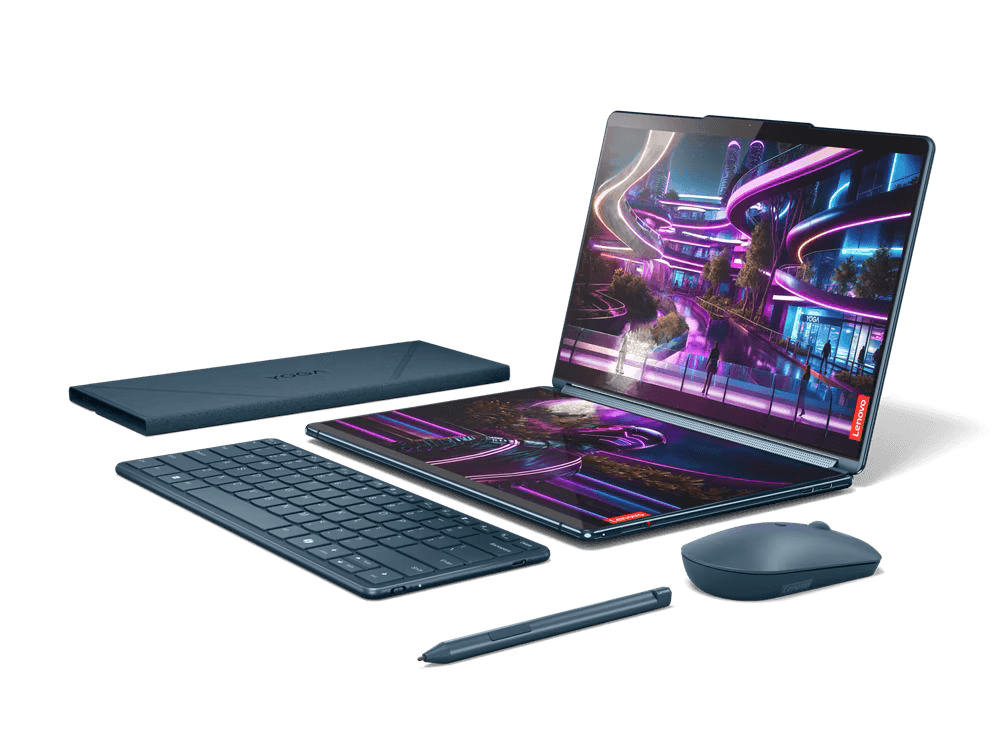 Notebook Lenovo YG Book9 13T 2.8K U7 155U 16 1T UMA W11H Cod Produs: 83FF002NRM [16]